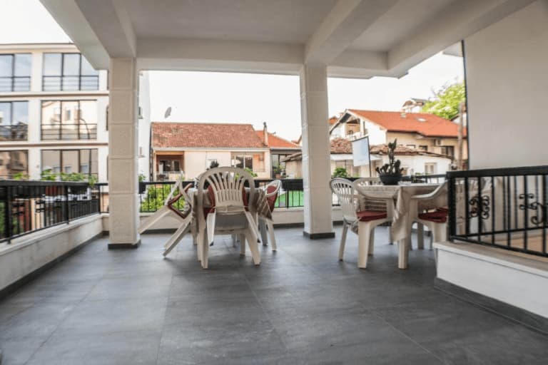 Cozy apartment interior at Maja Apartments Ohrid